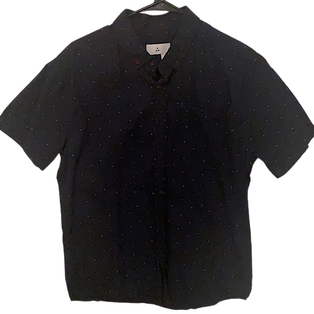 ZAK Los Angeles navy blue with triangles size medium men’s